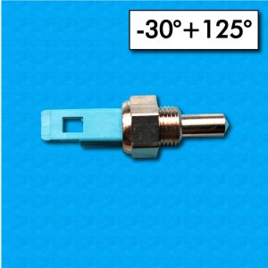Sonda NTC per caldaie tipo JTF5 - Range -30°/+125°C - Compatibile Beretta, Radiant (blu)