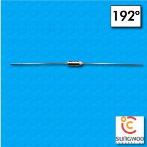 Termofusibile SUNG WOO tipo SW5 - Temperatura 192°C - Reofori 35x42mm - Portata 1A