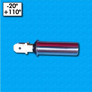 Sonda termica ST-MFP-HA - Range -20°/+110°C - Beta 3730 - Sensore in acciaio - Terminali 17x8 mm